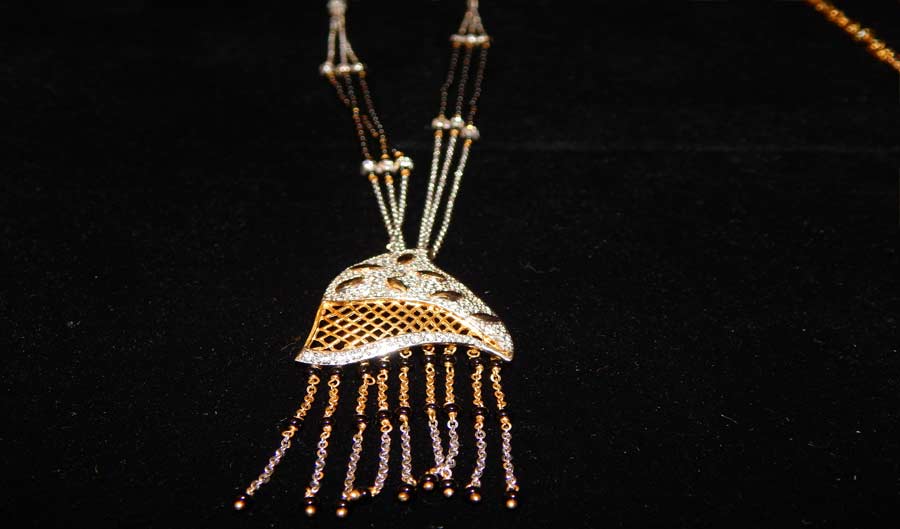 Best designer collection of gold mangalsutra jewellery in Bhiwandi, Thane and Mumbai