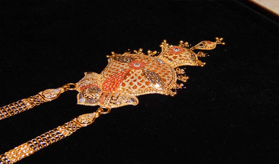 Best designer collection of gold mangalsutra jewellery in Bhiwandi, Thane and Mumbai